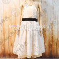 JannyBB lovely lace sleeveless girl dress